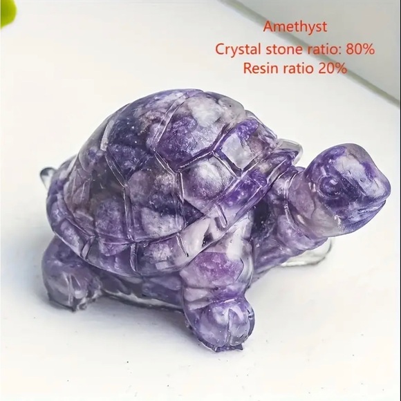 1 pc. Ocean Animal Resin, Crystal And Stone Figurines - Picture 6 of 8